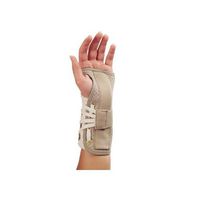 Deluxe Lace-Up Wrist Splint Right Size XL Wrist Circ. 8"-9" Lace-Up Wrist Splint