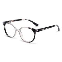 OCCI CHIARI Women Stylish Round Reading Glasses for Reader 100 125 150 175 200 225 250 275 300 350 400 500 600(Grey 3.5)