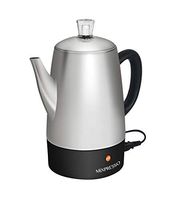 Mixpresso Electric Coffee Percolator | Stainless Steel Coffee Maker | Percolator Electric Pot - 10 cups