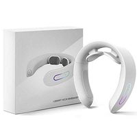 Electric Pulse Neck Massager, Far Infrared Heating Pain Relief Tool Health Care Relaxation, Multifunctional Physiotherap for Muscles Pain Relief Relax in Car Office and Home