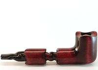 Mr. Brog Tobacco Pipe - Model No: 304 Golway - Mahogany - Hand Made from Top Quality Woodblock