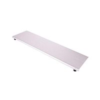 Light Wheelchair Ramp, Portable Metal Non-Slip Service Ramp, Car Supermarket Convenience Store Entrance Threshold for Non-Motorized(Size: 76.5cm)