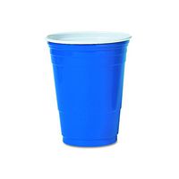 SOLO P16B Blue 16oz Party Cup (Case of 1000)