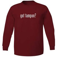got Tampon? - Adult Soft Long Sleeve T-Shirt, Red, Large
