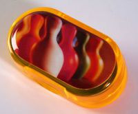 Travel Contact Lens Case - Small - Inventive Travelware (Bowling Pin)