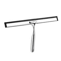Riforla Shower Squeegee for Shower Doors Window Squeegee Glass Cleaner Stainless Steel Sqeegy for Shower Wiper Cleaner Car Squeegee Shower Bathroom Mirror Brush Shower Hooks