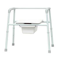 Bariatric Commode, Extra-Wide Seat - Carton of 2