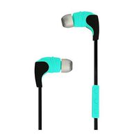 Avia Form Fitting Bluetooth Earbuds with Inline Mic & 2 Extra Ear Cushions, Blue (More Colors)