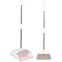 SCDTB Household Broom Set Combination Household Cleaning Sweeping Sweeping Hair Standing Upright Sweep Use Long Handle and Lobby Broom