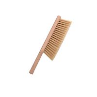 Pviolet Wood Soft Hair Bed Brush Dusting Brush Without Lint Long Handle Cleaning Brush Wood Handle Hotel Family Clothes Dust Cleaning Brush