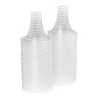 ICYANG 400 Pieces Disposable Ear Thermometer Probe Covers Refill Lens Filters Protective Caps Replacement for Digital Thermoscan Cover Caps Clear