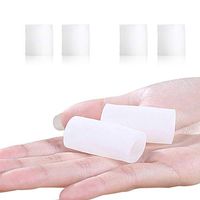 2 Pairs Gel Toe Cap and Protector - Cushions to Protect The Toe and Prevent Corns, Callus , Blistering and Reduce Friction, Silicone Toe Protector for Women and Men (0.79H x 0.71D1 inches)