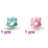 TOPBATHY 2pcs Wall Mounted Mop Holder Self Adhesive Mop and Broom Holder Hanging Organizer for Bathroom Kitchen