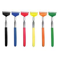 Telescopic Extendable Back Scratcher Massager w/ Foam Padded Handle - Fun Colors (Random)