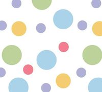 Pastel Island Polka Dot Printed Tissue Paper for Gift Wrapping 15"x20" Sheets (5 ct)