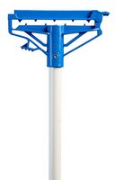 60" Step-N-Go Fiberglass Mop Handle - White (Case of 12)