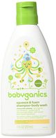 BabyGanics, Squeeze & Foam, Shampoo + Body Wash, Chamomile Verbena, 7 floz