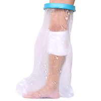 Waterproof Leg Cast Cover for Shower, Purple Angel Kids Cast Protector Bandage Cover Reusable Cast Shower Sleeve Bag for Shower & Bath