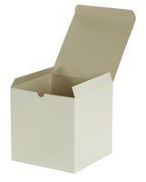 Premier Retail Packaging 10 Count White Gloss Gift Box, 7 x 7 x 7