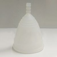 RONSHIN Medical Soft Silicone Menstrual Cup, Ruby Cup Feminine Hygiene Cups, Menstrual Cup with Super Guarantee