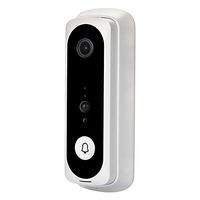 Smart Wireless WiFi Video Doorbell, 1080P HD Home Security Camera, with PIR Motion Detection, Support Night Vision, Two-Way Talk and Real-time Video, Remote App Control, Wide Angle