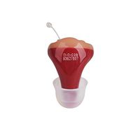 Coniler Mini Hearing Amplifier,Invisible ITE Ear aid with Adjustable Volume， Suitable for Adults and Seniors(RED-Right)