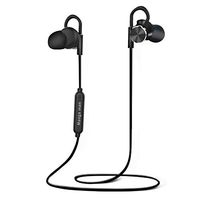 Lanyasir X3 Bluetooth Earphones Wireless Magnetic Sport Earphones Bluetooth 4.1 High Fidelity Sound 8 Hours Playtime Secure Fit for Running (Silver)