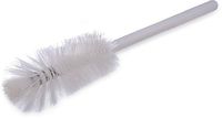 Carlisle 4046702 Sparta Handle Quart Bottle Brush, Polyester Bristles, 3" Bristle Diameter, 16" Overall Length, White