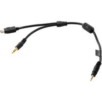 Vello Freewave Viewer VL AV & Shutter Release Cable for Nikon D3100, D90, and D7000