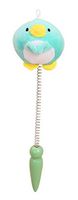 Plush Cartoon Spring Knock Back Hammer Doll Hit Hammer Massage Sticks Blue Ducks