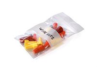 9" x 12" x 2 mil Clear Plastic Reclosable Bags with Zip Top and Writable White Block (Case of 1,000)