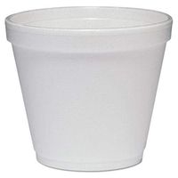 DCC8SJ12 - Dart Food Containers, Foam 8 Oz, White
