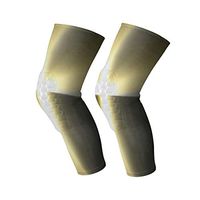 Knee Sleeve Christian Cool Full Leg Brace Compression Long Sleeves Pant Socks for Running, Jogging, Sports, Crossfit, Basketball, Joint Pain Relief, Men and Women 1 Pair