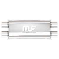Magnaflow 12468 Satin Stainless Steel 2.5 Dual Oval Muffler by Magnaflow