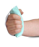 NYOrtho Palm Grip Hand Contracture Cushion with Elastic Band - Anti-Microbial Sweat Resistant Machine Washable Palm Protector