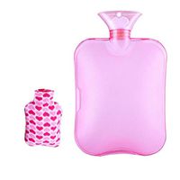 Keep Warm Hot Water Bottle with Cover Hot Therapies 2.0 Litre(Pink)