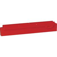 Vikan 77314 Rubber Double Hygienic Squeegee Replacement Blade, 10", Red
