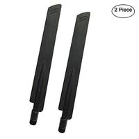 Zealetc Dipole Antenna 5dBi 4G LTE Rubber Duck Antenna with SMA Male Plug  for CEP Router Access Point Wireless Rang Extender and other Network Device (2-Pack)