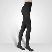Pantyhose Compression Stockings 20-30mmHg Relief Medical Supports Socks Close Toe Women Leggings Therapy Varicose Veins (Black, M)