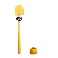 RedDhong Donald Trump Toilet Brush, Unique Trump Toilet Brush, Make Toilet Great Again (Folding arm with Holder)