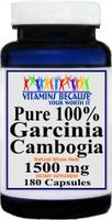 #1 Best Value 1500mg All Natural Garcinia Cambogia-180 Capsules!!