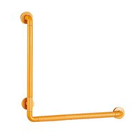 Toilet Safety Rail Bathroom Grab Bar, Seat Support Hand Grips for Disability Aid and Seniors for Home and Hotel (Stainless Steel Coated with Nylon)