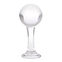 a-YUEYUE Glass Large Amal Beads Plug Toys for Men Women Beginners Training, 3 Size Optional