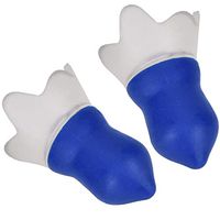 Earplugs Soft Silicone Aviation Flight Decompression Earplugs Ear Protection Noise Reduction for Passenger(blue)
