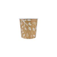 Karat FP-GFC16 16 oz. Gourmet Food Container - Leaf (Case of 500)