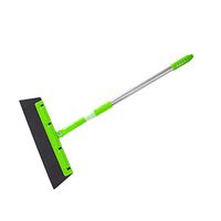Putars Clean Broom Soft Push Broom Bristle Broom Carpet Sweeper with Adjustable Long Handle, Removal Pet Human Hair Magic Broom Sweeper Dust Hair Bathroom Wiper Broom Rotate Connector Rubber Tool