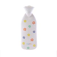 XINdream Silicone Hot Water Bottle, Rubber Injection Environmental Long Hot Water Bag, Warming Hand and Pain Relief for Winter Gift