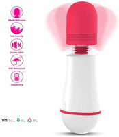 Personal Mini Wand Massager Mini Whisper Quiet Waterproof Handheld Cordless for Neck Shoulder Back Body Massage Sports Recovery Muscle Aches