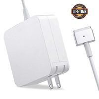 Mac Book Pro Charger, AC 85w T-Tip Power Adapter 2 T-Tip Adapter Charger Connector for MacBook Pro 17/15/13 Inch Made After Mid 2012