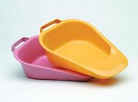 Fracture Bed Pan Retail Boxed Disposable